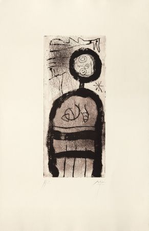 Gravure Miró - La créole