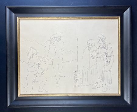 Lithographie Picasso - La Danse Des Banderilles