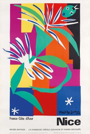 Lithographie Matisse - La Danseuse Créole