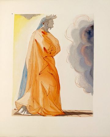 Gravure Sur Bois Dali - La Divine Comédie - Paradis 01 - Dante