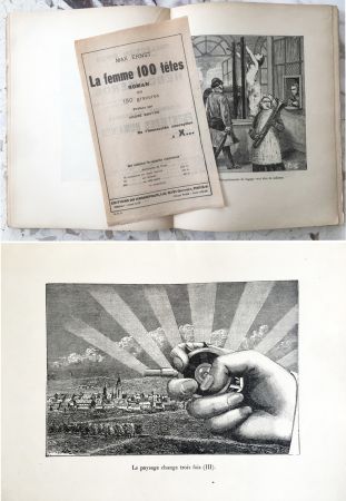 Livre Illustré Ernst - LA FEMME 100 TÊTES. Paris, 1929