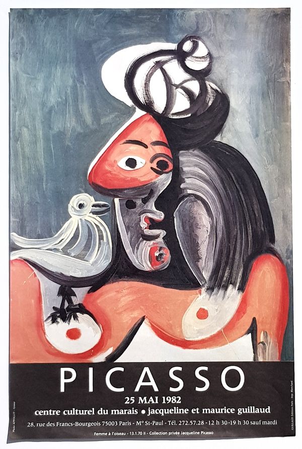 Offset Picasso - La Femme à L'oiseau