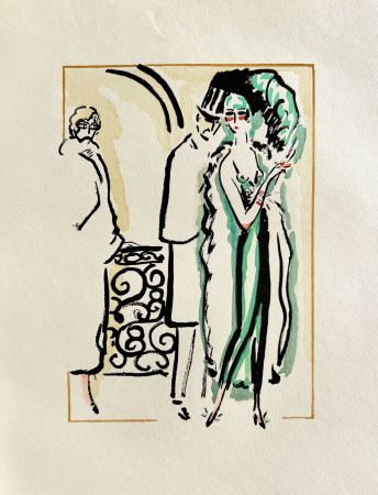 Lithographie Van Dongen - La Garçonne