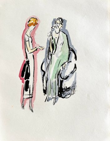 Lithographie Van Dongen - La Garçonne