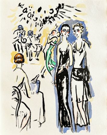 Lithographie Van Dongen - La Garçonne