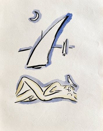 Lithographie Van Dongen - La Garçonne