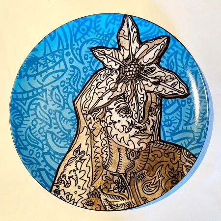Céramique Combas - La Gitane magicienne