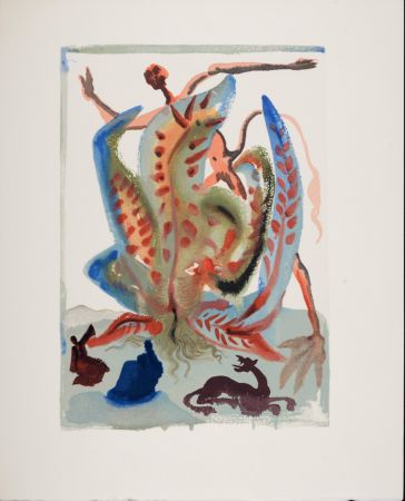 Lithographie Dali - La Gourmandise, 1963