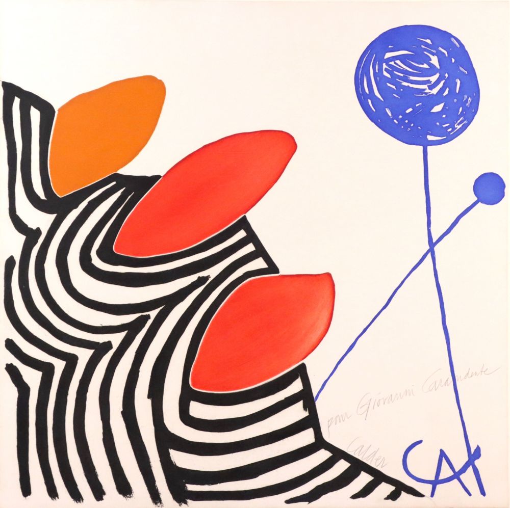 Aquatinte Calder - La Griffe