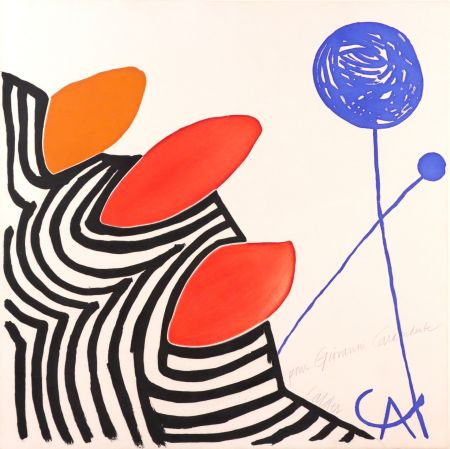 Aquatinte Calder - La Griffe