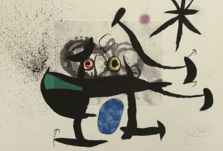 Eau-Forte Et Aquatinte Miró - La Invención de la mirada