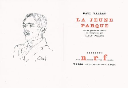 Lithographie Picasso - La Jeune Parque