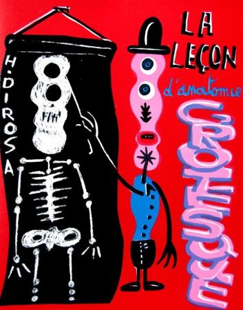 Livre Illustré Di Rosa - La leçon d'anatomie