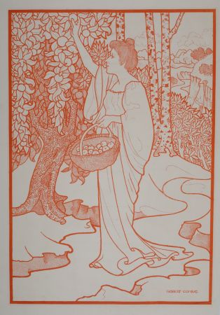 Affiche Combaz - La libre Esthétique. 1901