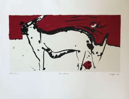 Sérigraphie Wolfe - La Louve
