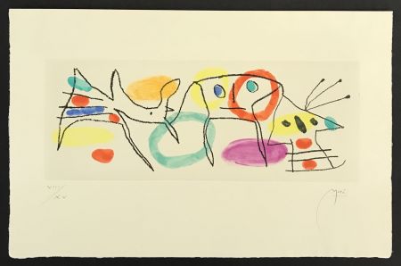 Gravure Miró - La Magie Quotidienne