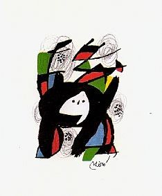 Lithographie Miró - La Melodie Acide 