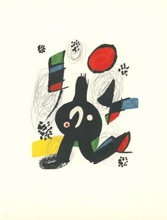 Lithographie Miró - La mélodie acide - 7