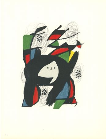 Lithographie Miró - La mélodie acide - 8