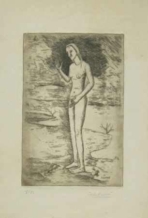 Gravure Carra - La nascita di Venere, 1923
