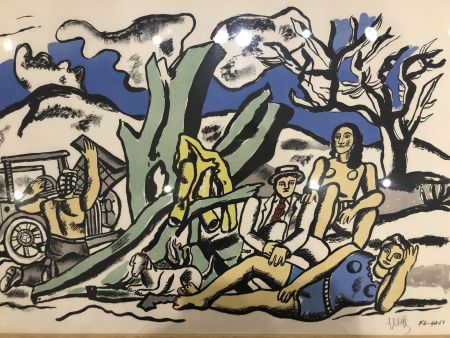 Lithographie Leger - La Partie de Campagne 