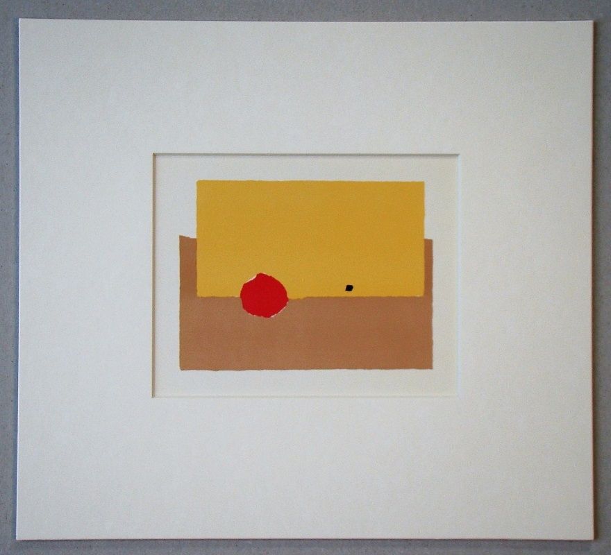 Lithographie De Stael - La Pomme - 1952