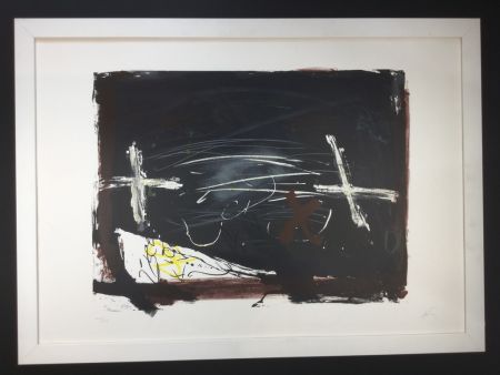 Lithographie Tàpies - La practica de l’art