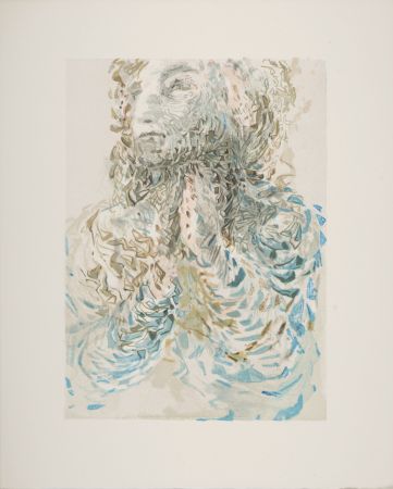 Gravure Sur Bois Dali - La Prescience divine, 1963