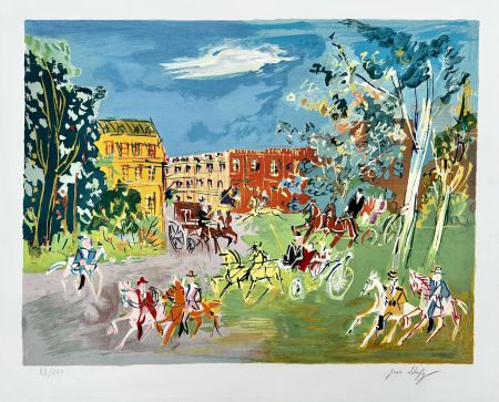 Lithographie Dufy - La Promenade