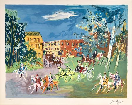 Lithographie Dufy - La Promenade