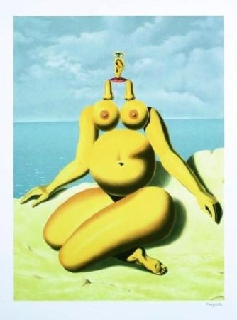Lithographie Magritte - La Race Blanche, 1937