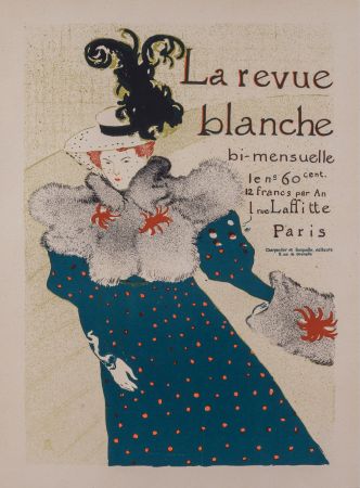 Lithographie Toulouse-Lautrec - La Revue Blanche