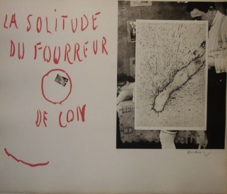 Eau-Forte Et Aquatinte Alechinsky - La solitude du fourreur