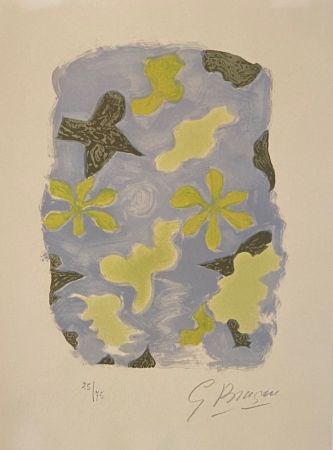 Lithographie Braque - La Sorgue 