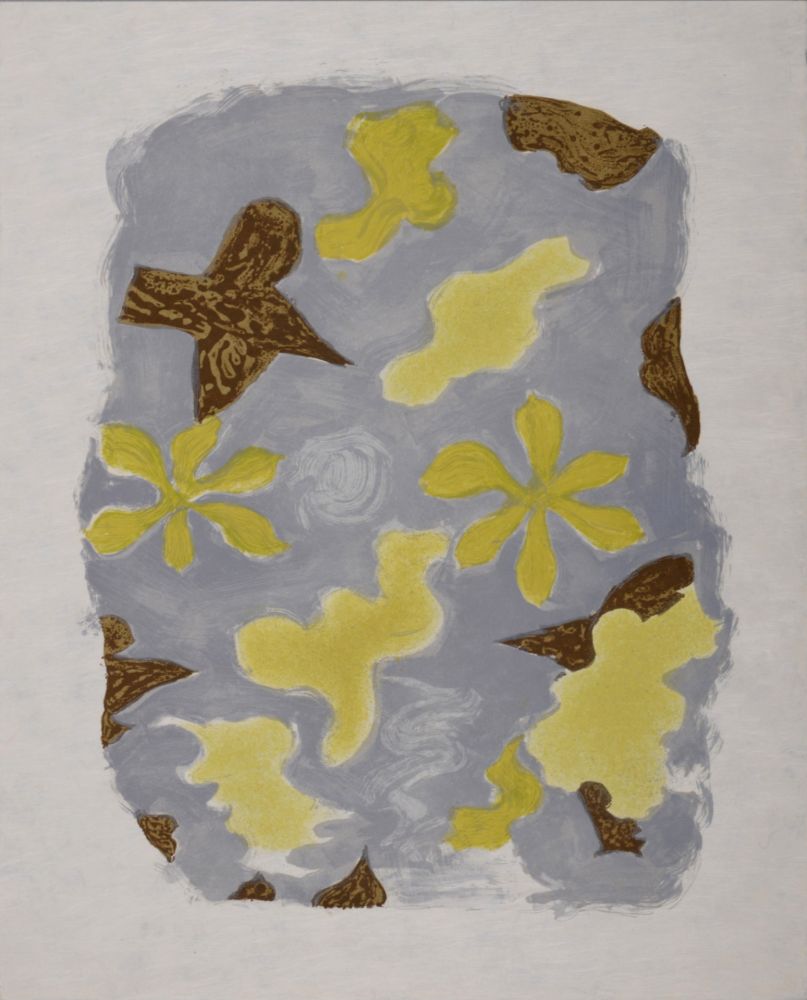 Lithographie Braque - La Sorgue, 1963