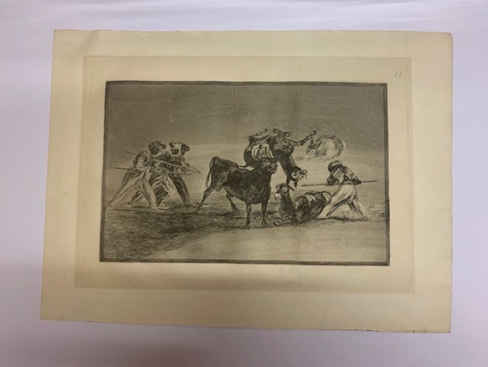 Eau-Forte Et Aquatinte Goya - La Tauromaquia