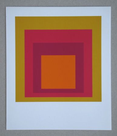 Sérigraphie Albers - La Tehuana