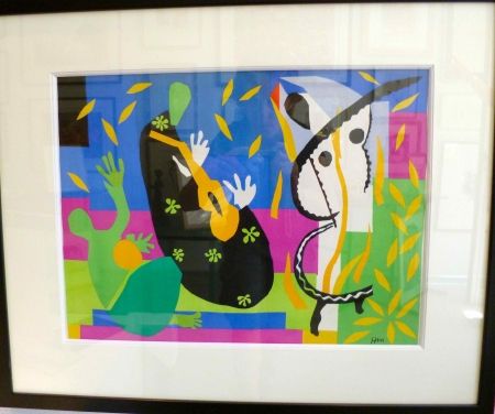 Lithographie Matisse - La tristesse du roi