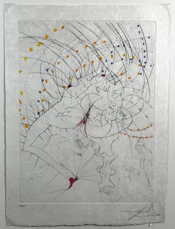 Gravure Dali - La Venus aux Fourrures Lady Leaf