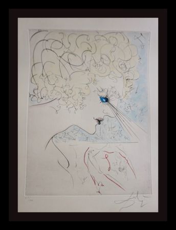 Gravure Dali - La Venus Aux Fourrures The Head