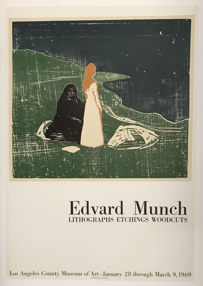Lithographie Munch - LACMA 2