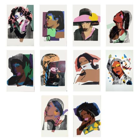 Sérigraphie Warhol - Ladies And Gentlemen Complete Portfolio