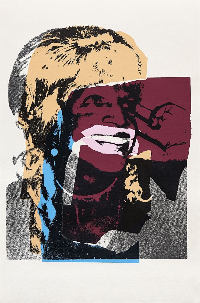 Sérigraphie Warhol - Ladies and Gentlemen, Orange (FS II.133)