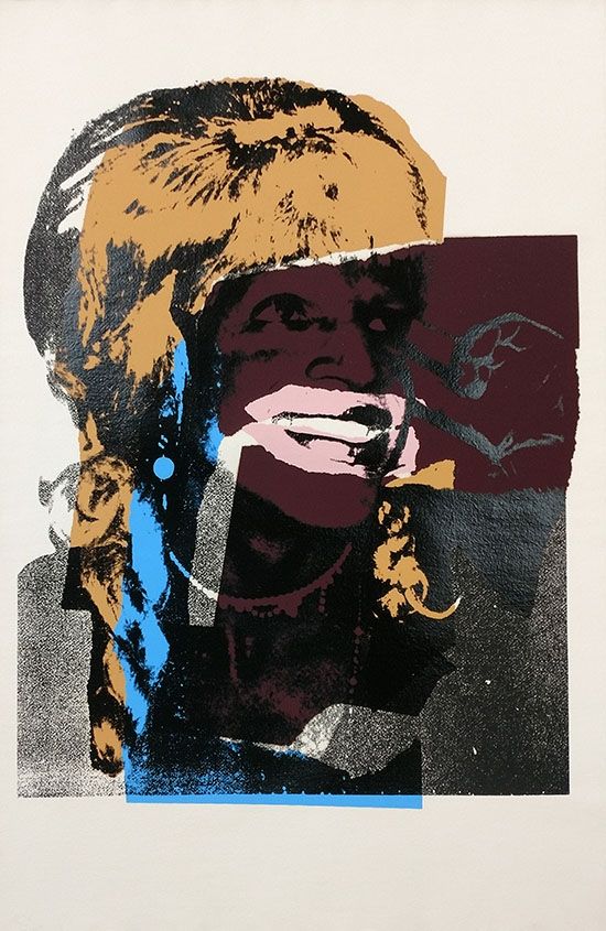 Sérigraphie Warhol - LADIES & GENTLEMEN FS II.133