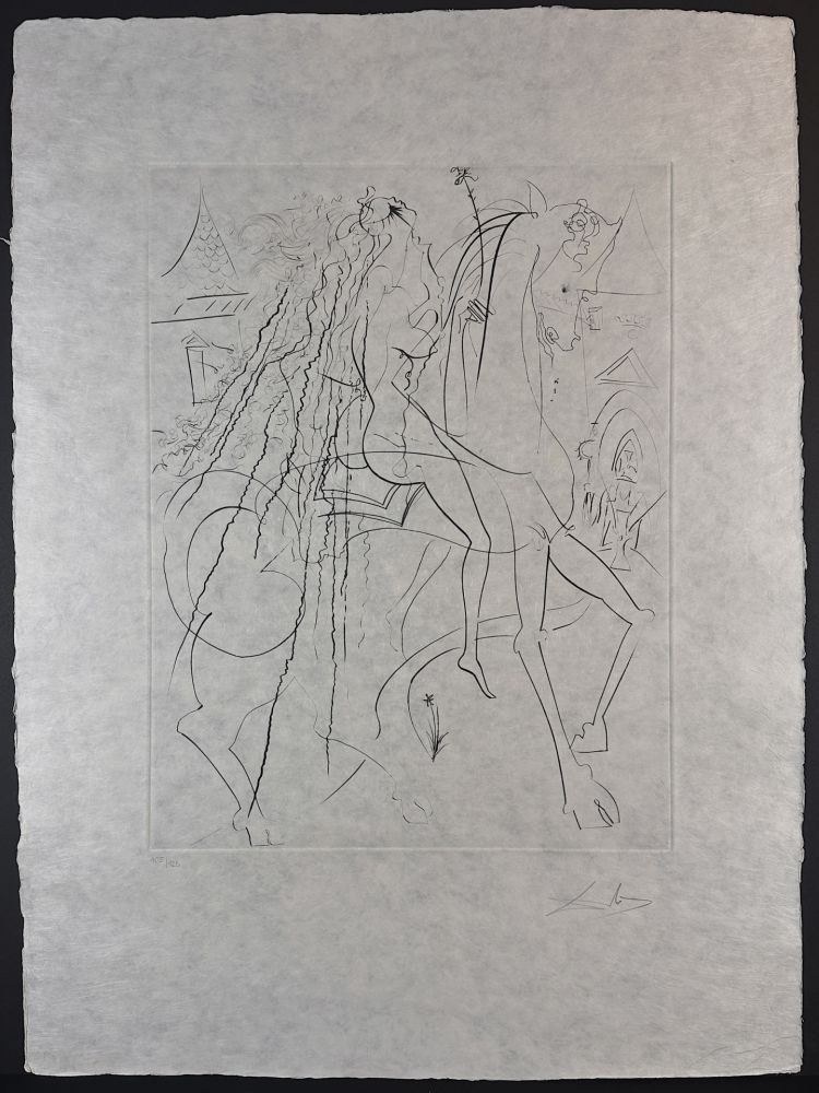 Gravure Dali - Lady Godiva