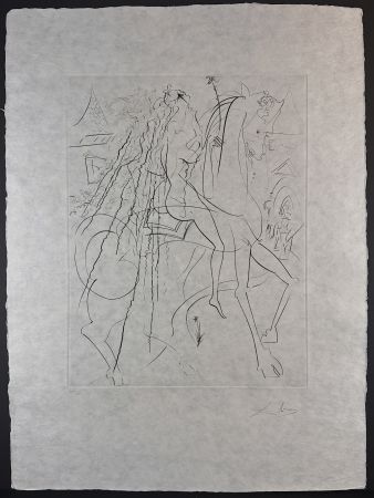 Gravure Dali - Lady Godiva