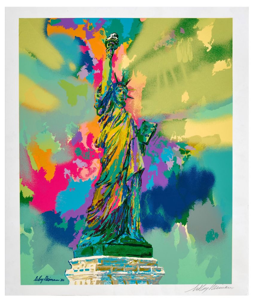 Sérigraphie Neiman - Lady Liberty