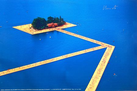 Offset Christo - Lago Iseo