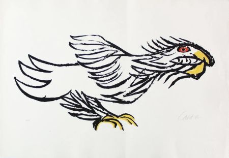 Lithographie Calder - L'Aigle