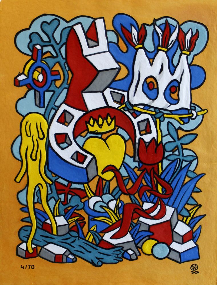Gravure Speedy Graphito - L'AMOUR ROI